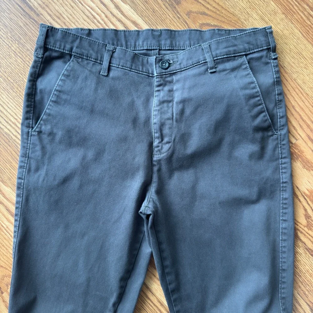Pearl men's black straight leg‎ chino pants 33x28 Y2K workwear streetwear